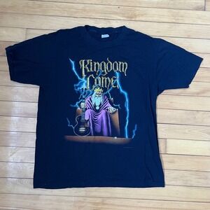 Vintage 1988 KINGDOM COME concert tour shirt black xl 2 side print Wizard Guitar
